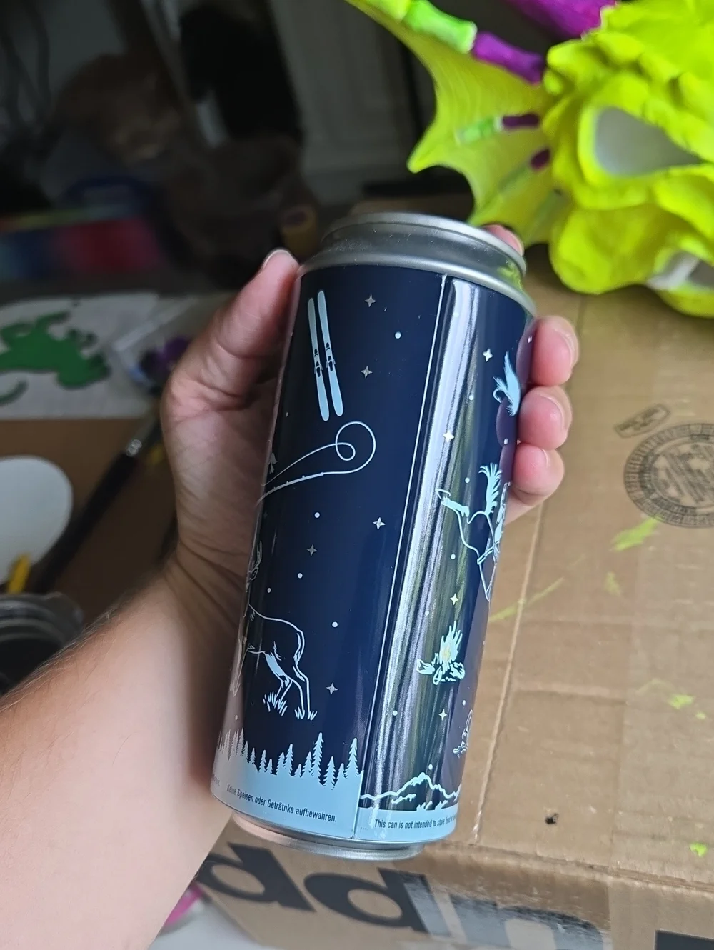 YETI Stash Can - Navy Space Design